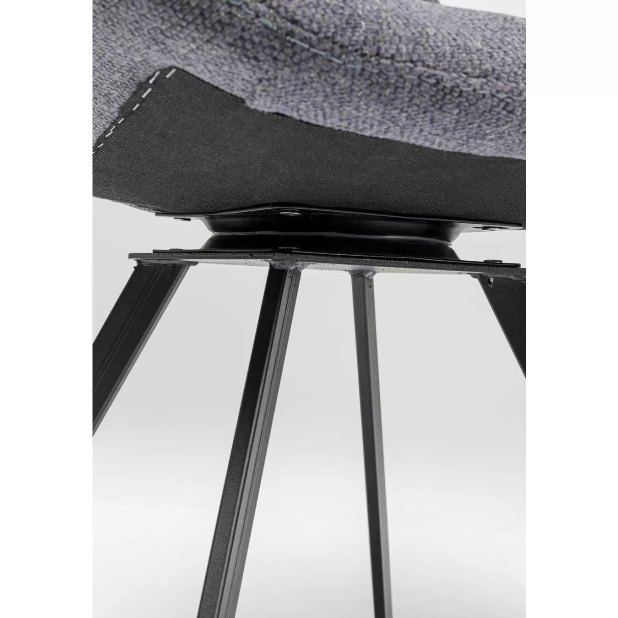 KARE Design Stühle | Drehstuhl Baron Grau