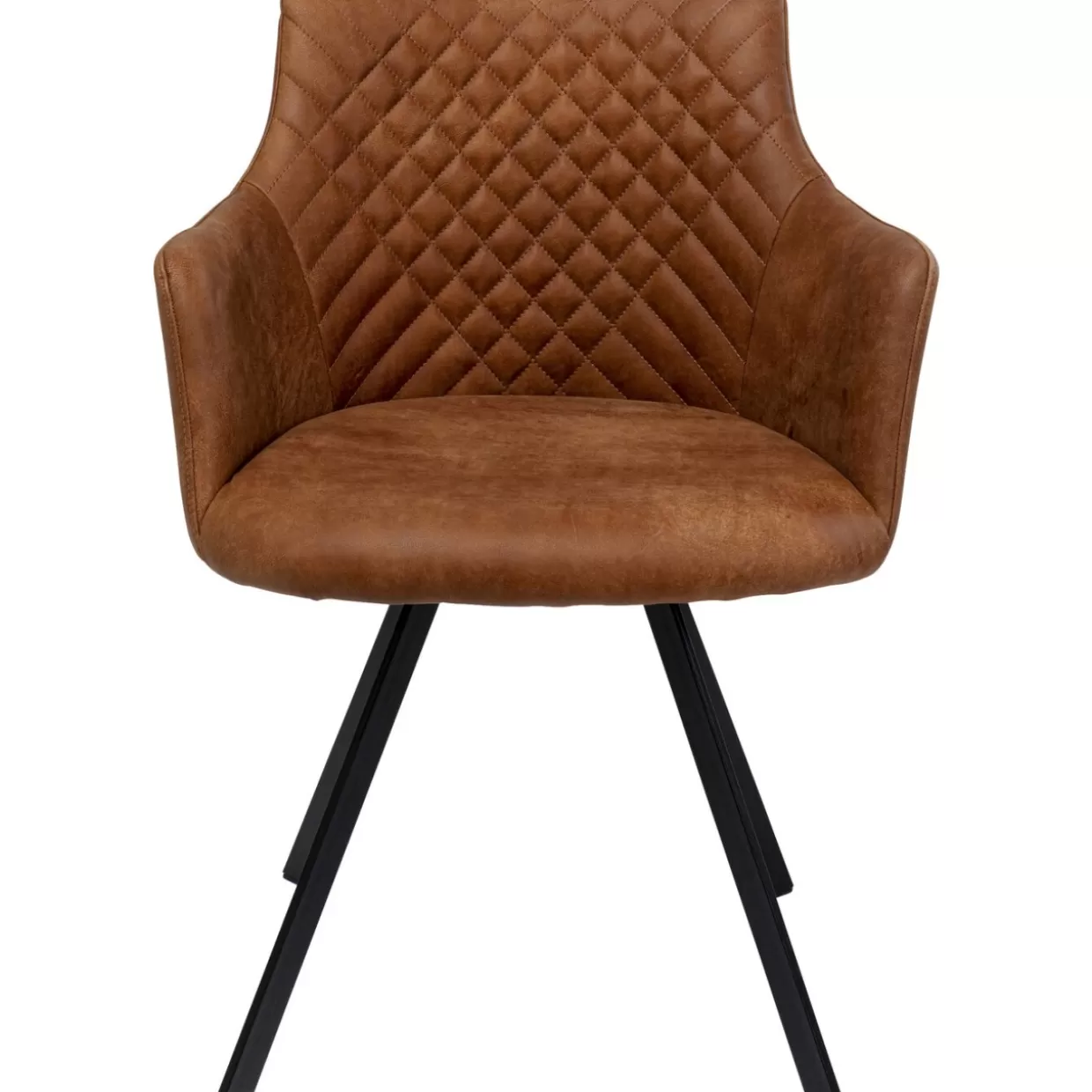 KARE Design Stühle | Drehstuhl Coco Braun
