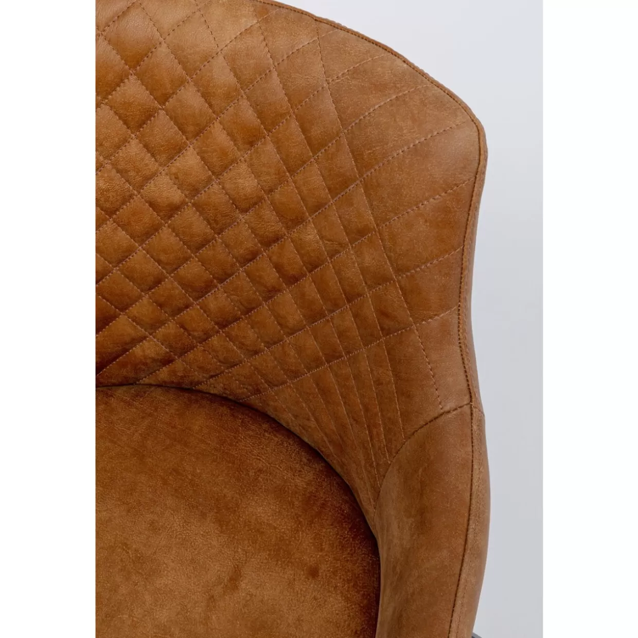 KARE Design Stühle | Drehstuhl Coco Braun