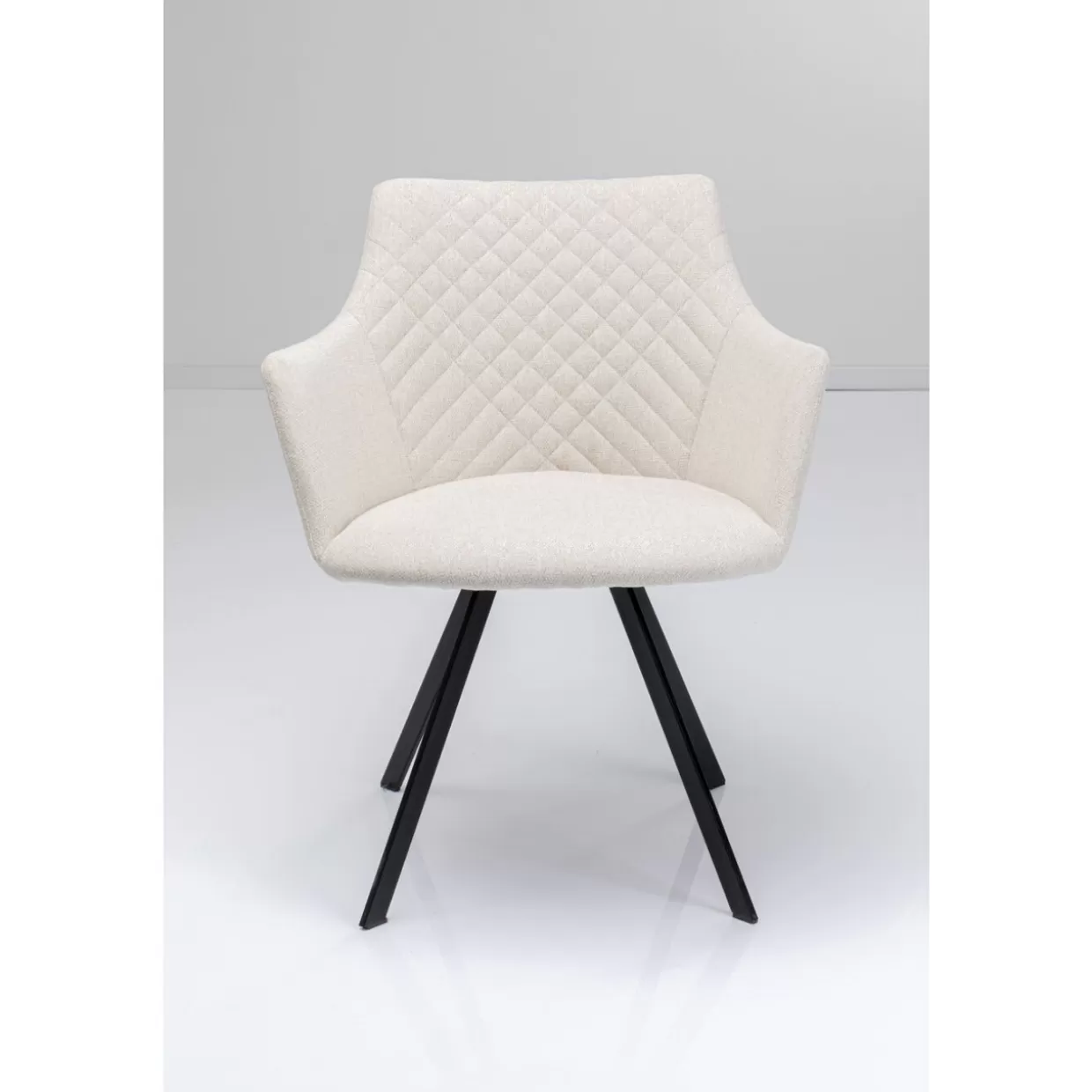 KARE Design Stühle | Drehstuhl Coco Creme
