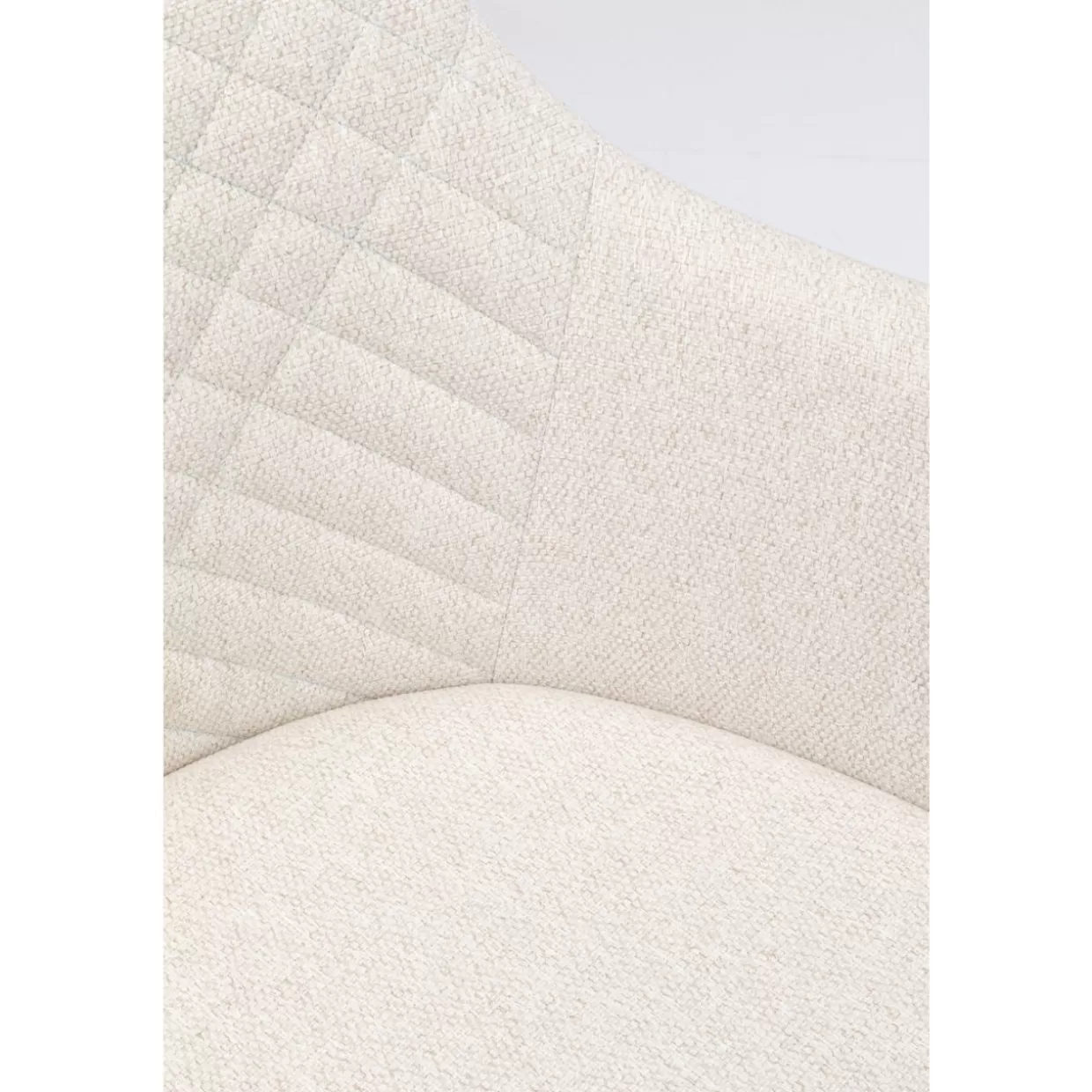 KARE Design Stühle | Drehstuhl Coco Creme