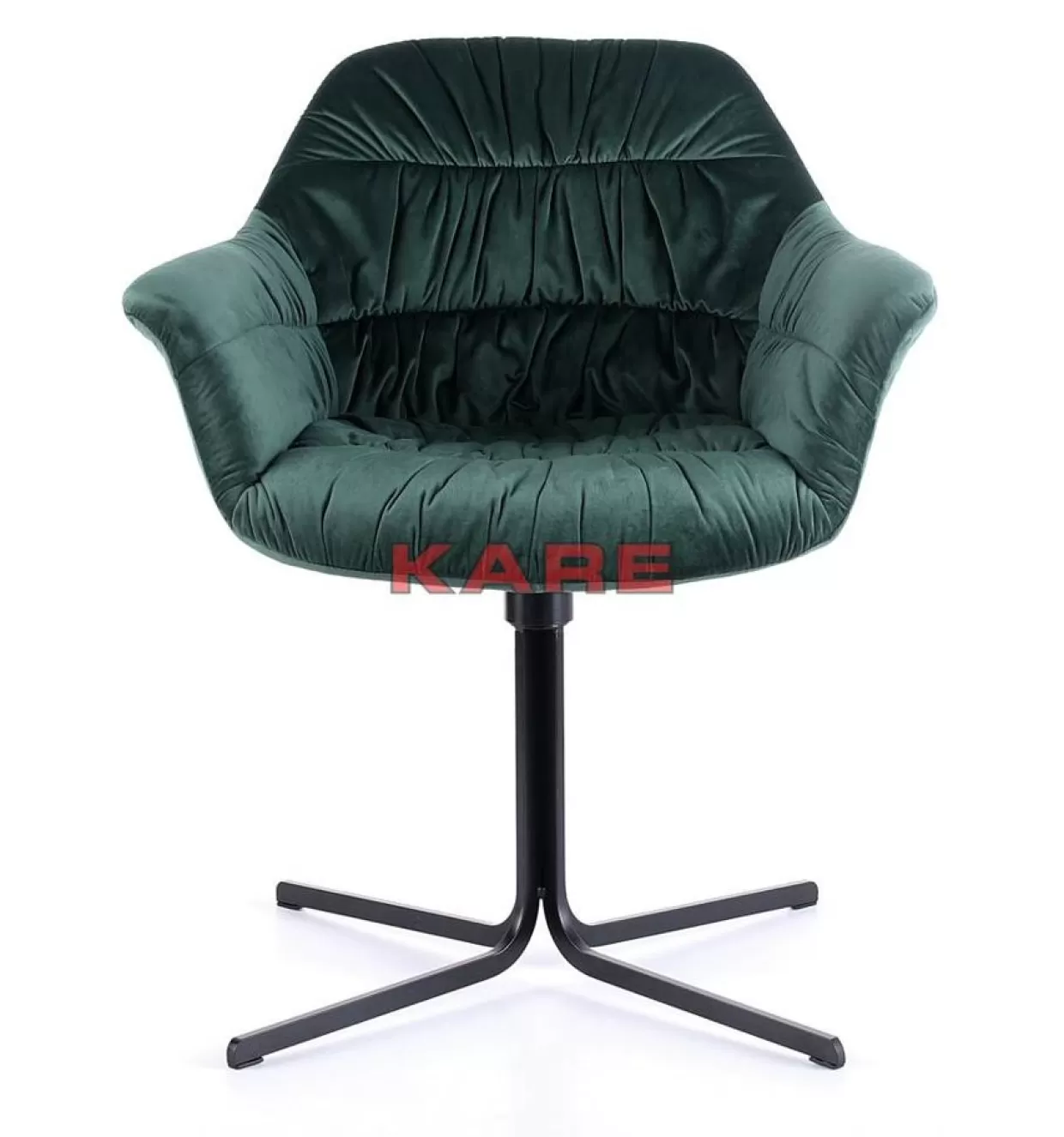 KARE Design Stühle | Drehstuhl Colmar Grun