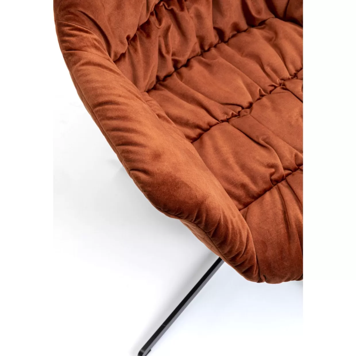 KARE Design Stühle | Drehstuhl Colmar Rostrot
