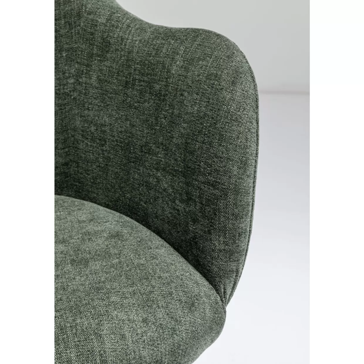 KARE Design Stühle | Drehstuhl Lady Loco Coco Grun