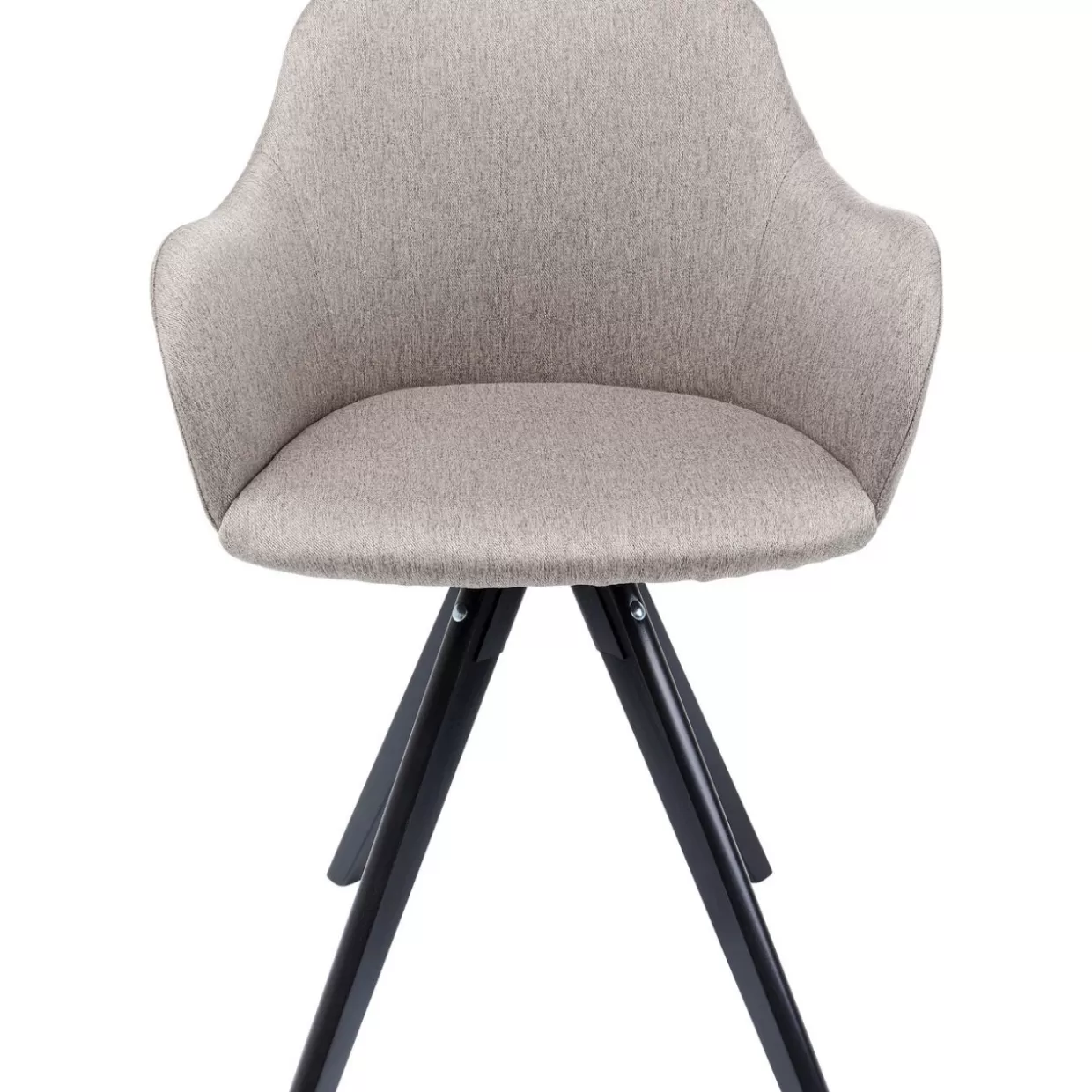 KARE Design Stühle | Drehstuhl Lady Loco Taupe