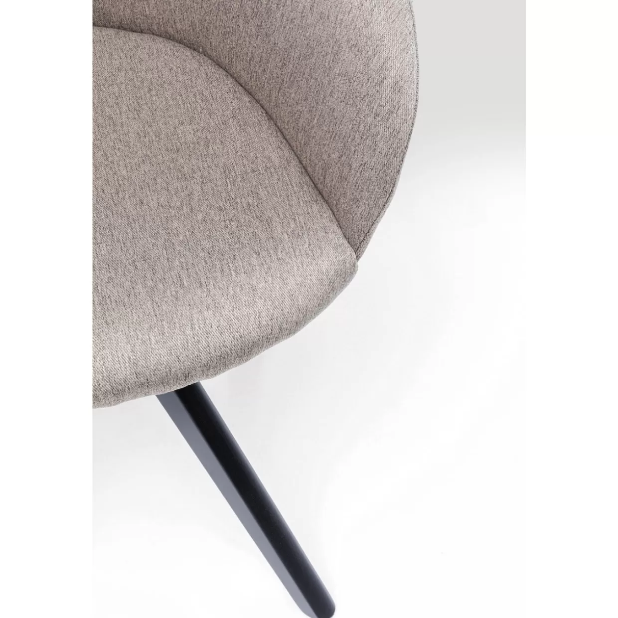 KARE Design Stühle | Drehstuhl Lady Loco Taupe