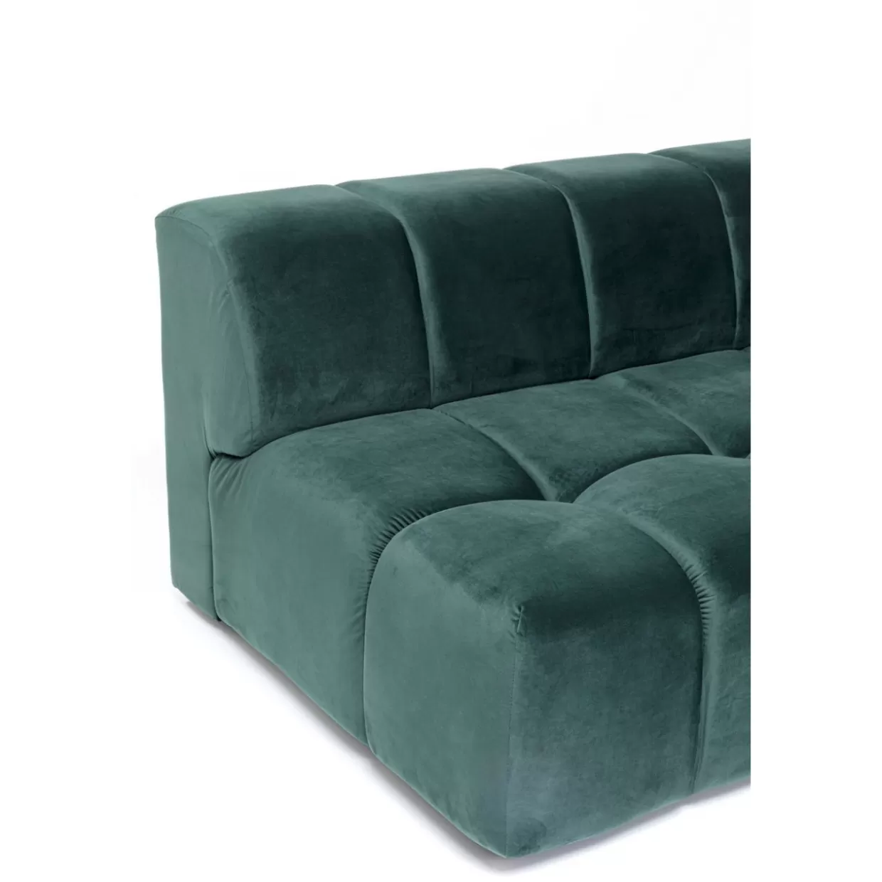 KARE Design Sofas & Couches | Ecksofa Belami Velvet Dunkelgrun Rechts 265Cm