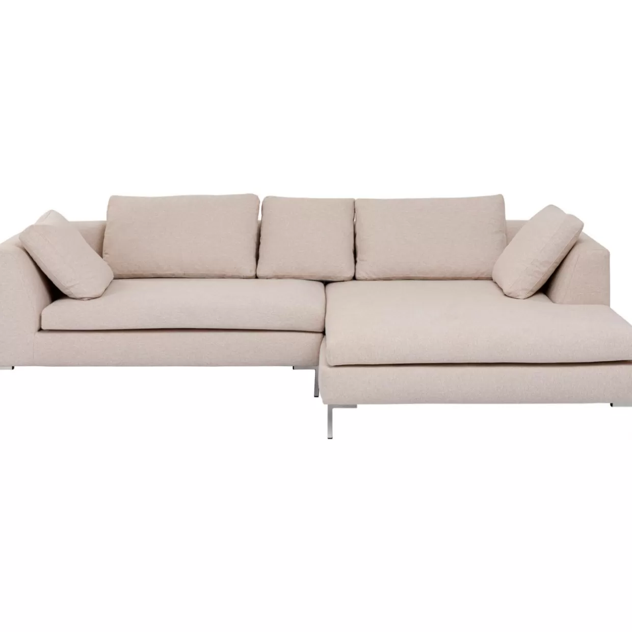 KARE Design Sofas & Couches | Ecksofa Gianni Creme Rechts