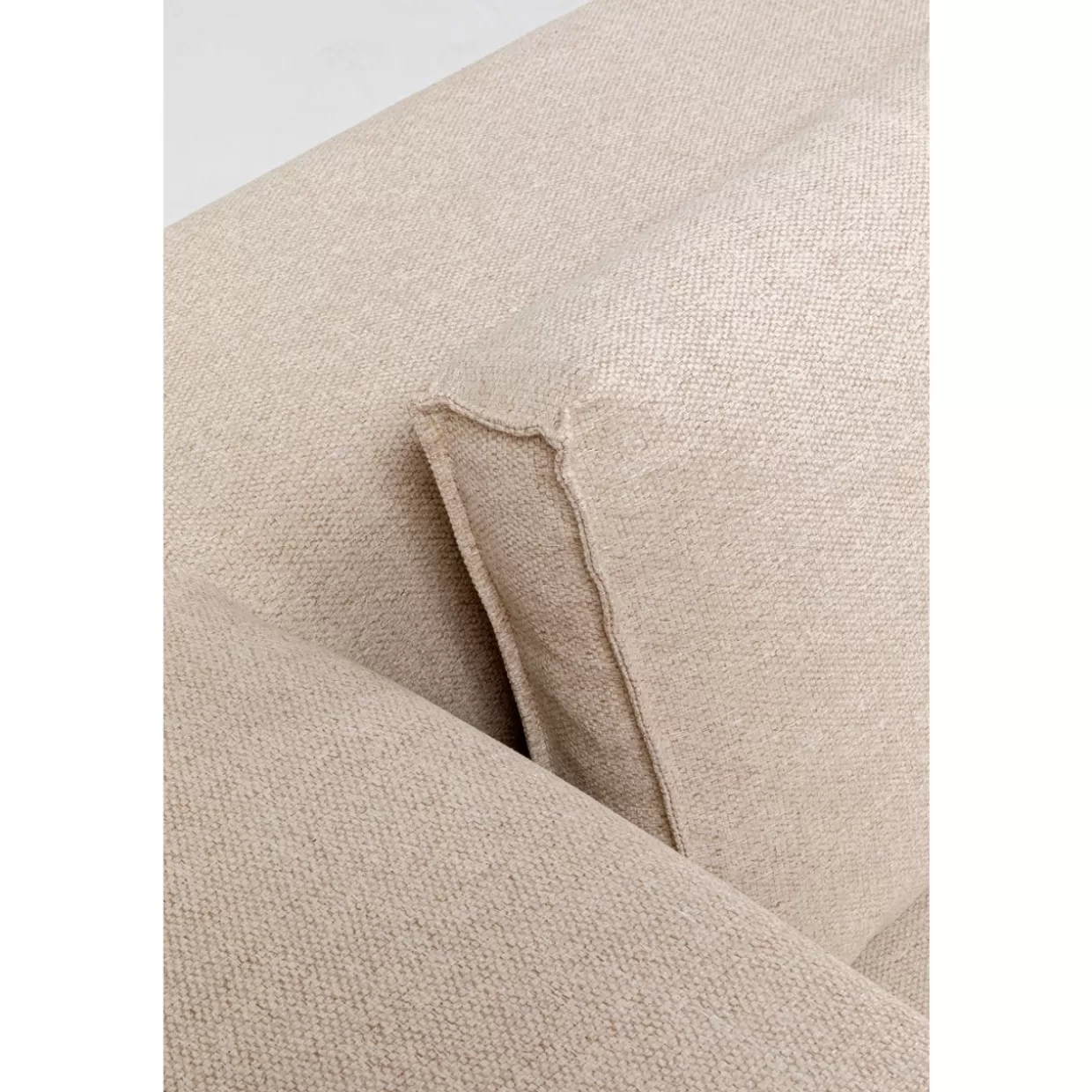 KARE Design Sofas & Couches | Ecksofa Infinity Ottomane Creme Links