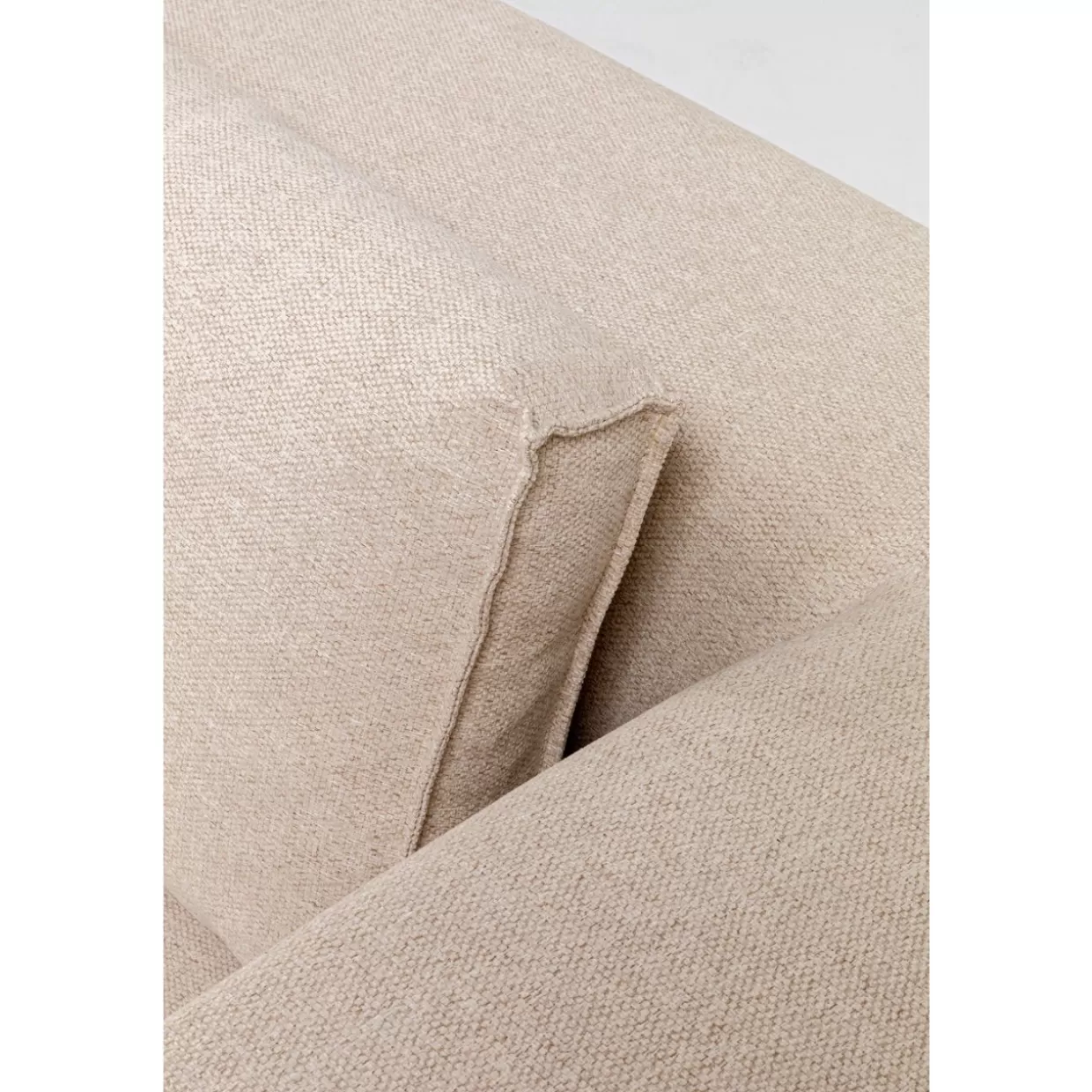 KARE Design Sofas & Couches | Ecksofa Infinity Ottomane Creme Rechts