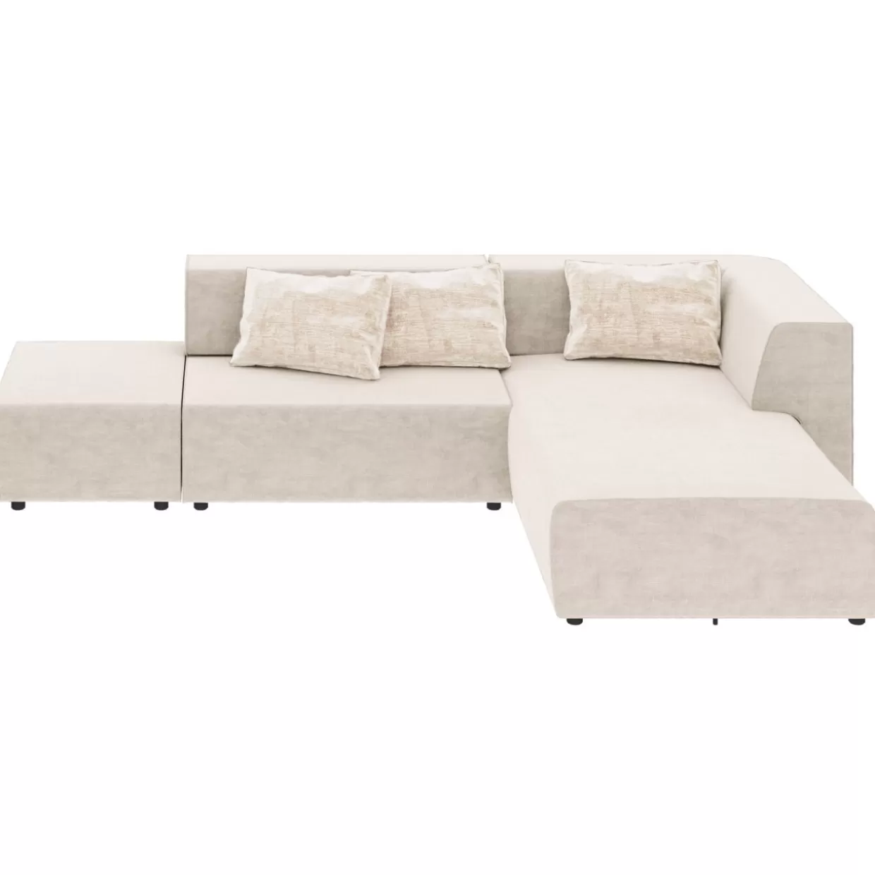 KARE Design Sofas & Couches | Ecksofa Infinity Vegas Creme