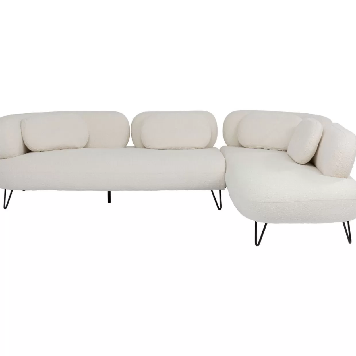 KARE Design Sofas & Couches | Ecksofa Peppo Weis
