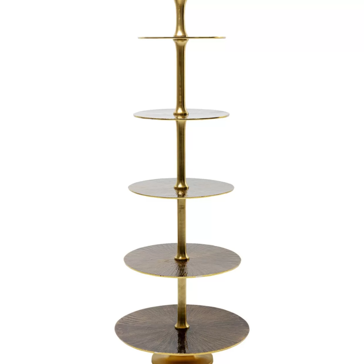 KARE Design Geschirr & Tischaccessoires | Etagere Lovely Brass 162Cm