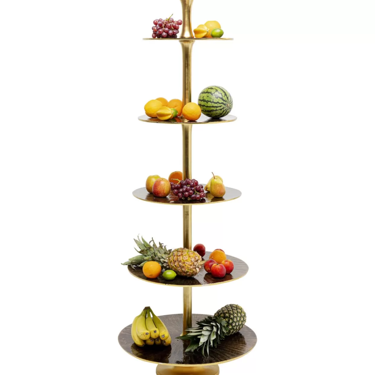 KARE Design Geschirr & Tischaccessoires | Etagere Lovely Brass 162Cm