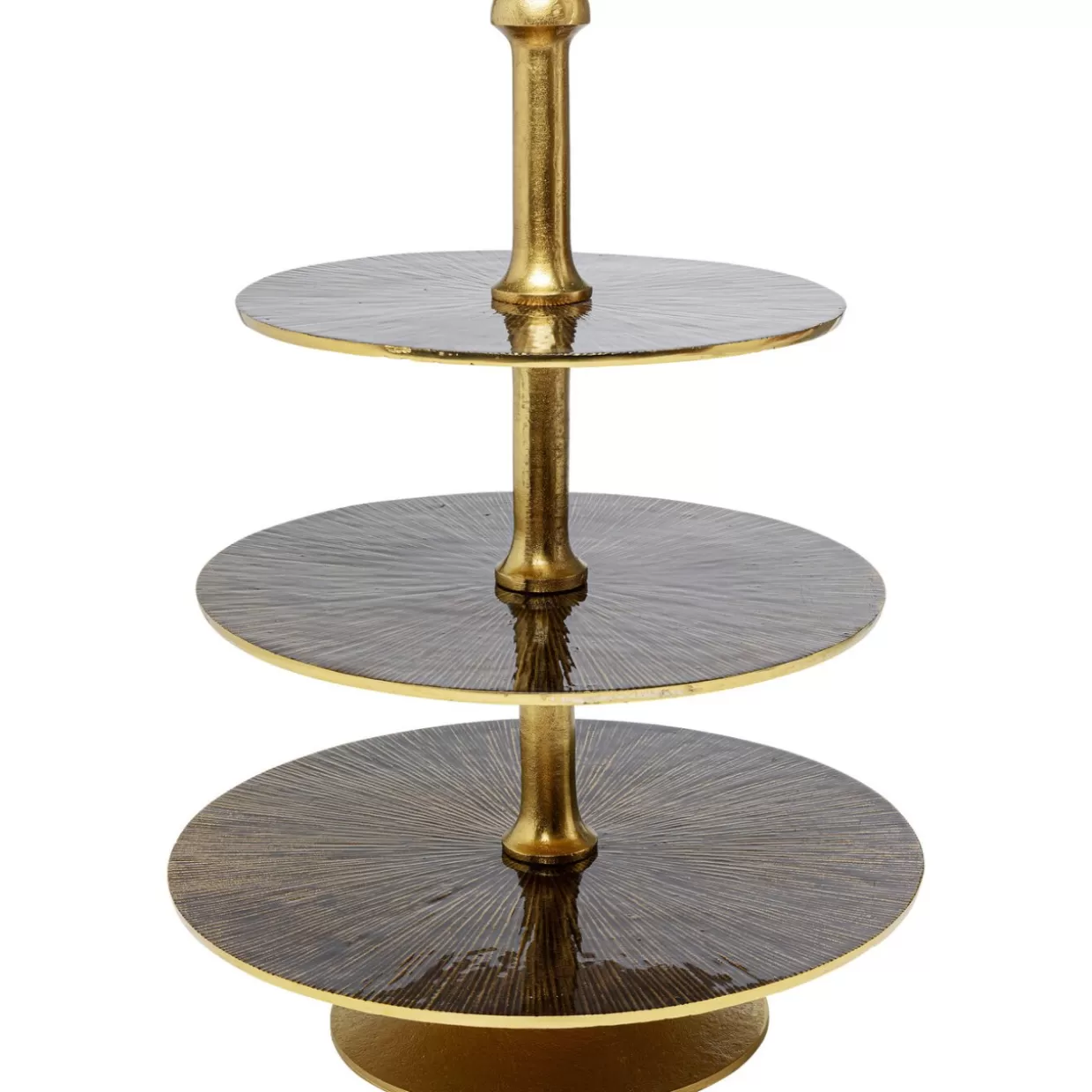 KARE Design Geschirr & Tischaccessoires | Etagere Lovely Brass 56Cm