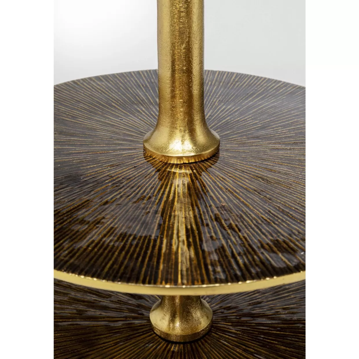 KARE Design Geschirr & Tischaccessoires | Etagere Lovely Brass 56Cm