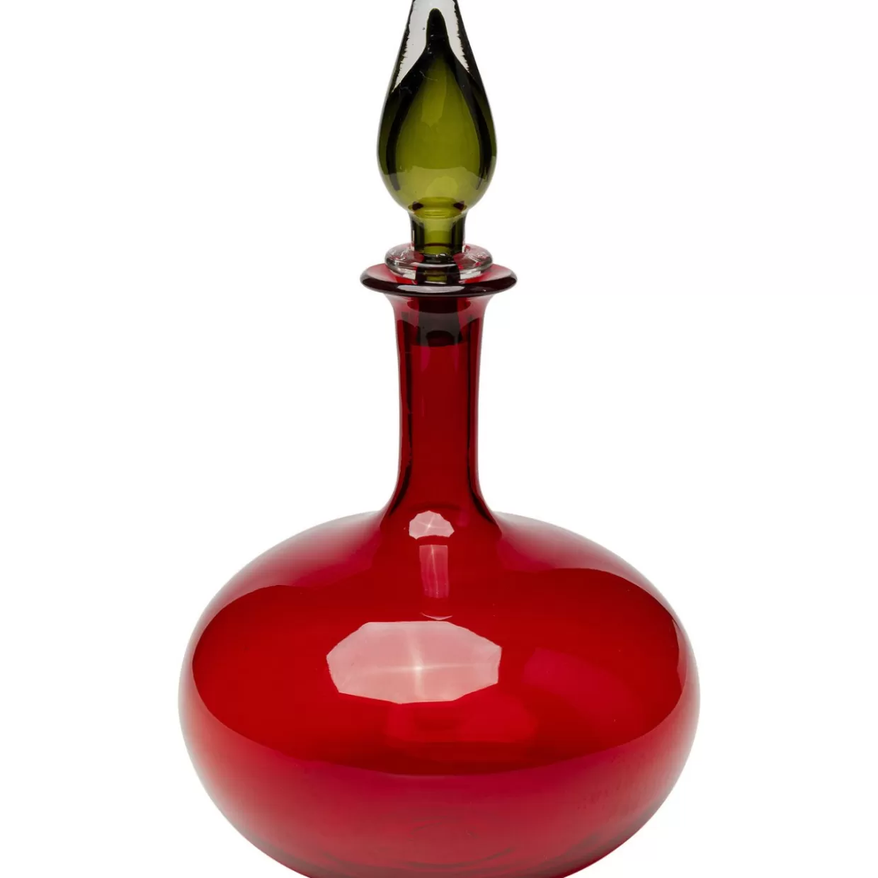 KARE Design Aufbewahrung & Ordnung | Flasche Honeymoon Lid Rot 33