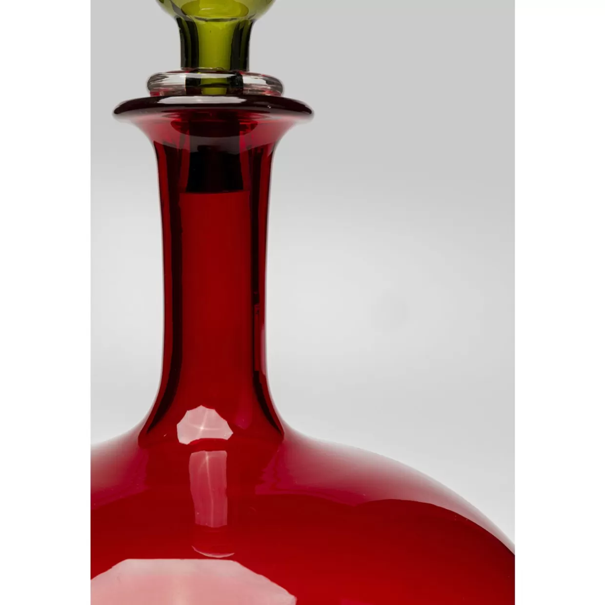 KARE Design Aufbewahrung & Ordnung | Flasche Honeymoon Lid Rot 33
