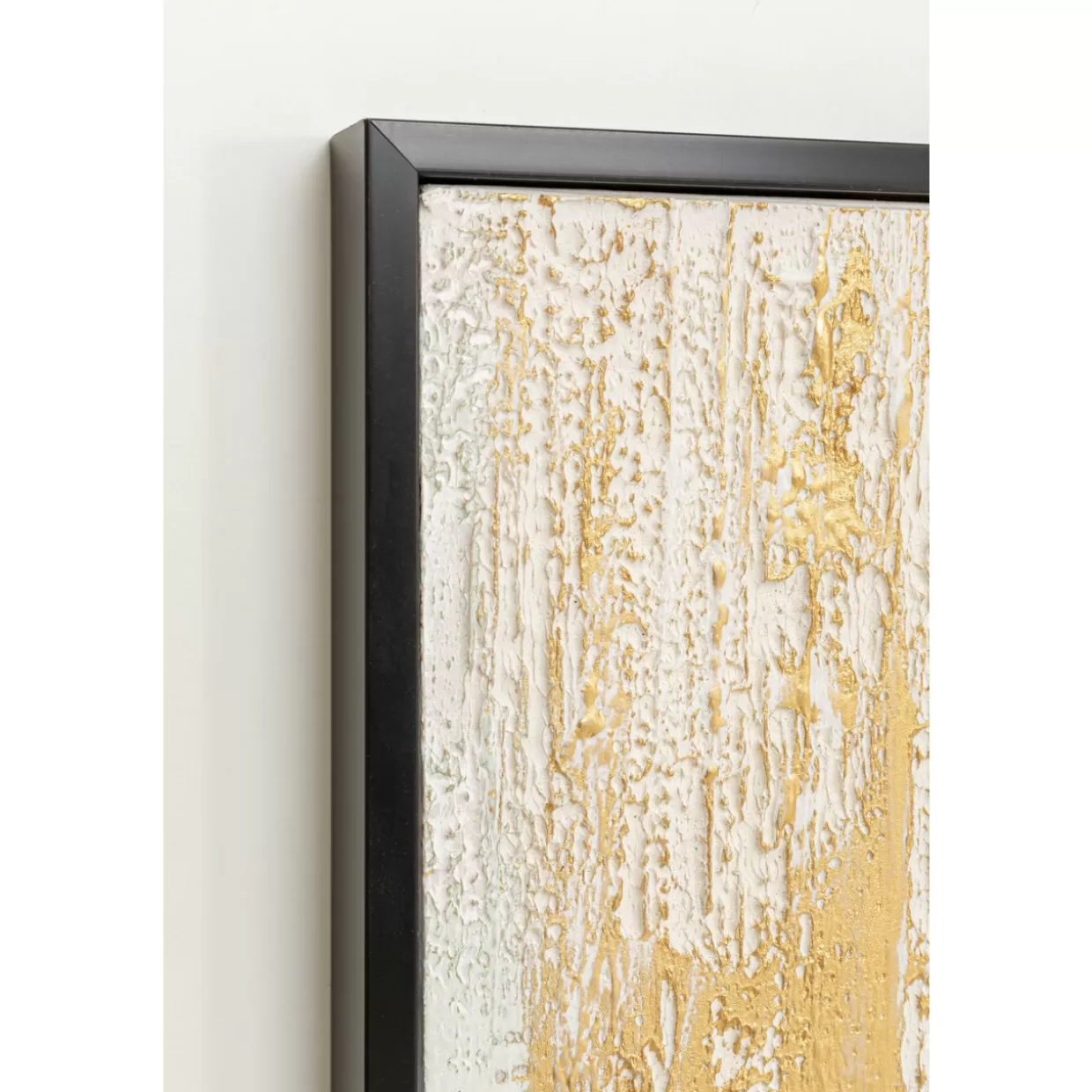 KARE Design Bilder | Gerahmtes Bild Abstract Weis 80X120Cm