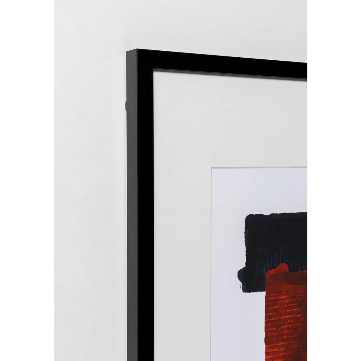 KARE Design Bilder | Gerahmtes Bild Box Back Rot 60X80Cm