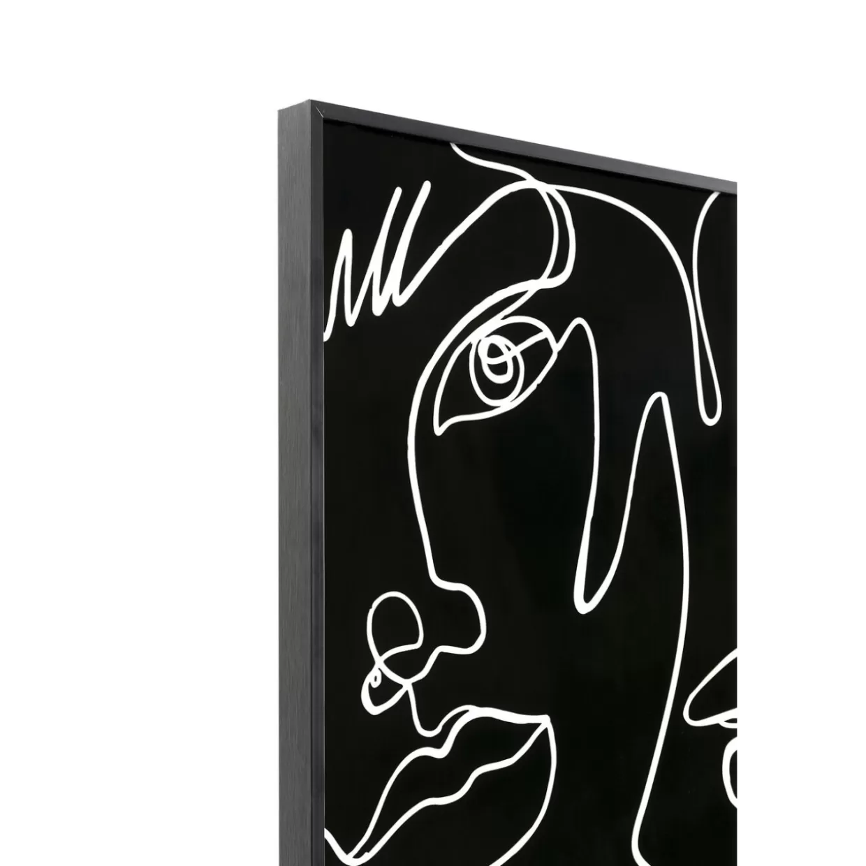 KARE Design Bilder | Gerahmtes Bild Faccia Arte Drawing 150X100Cm