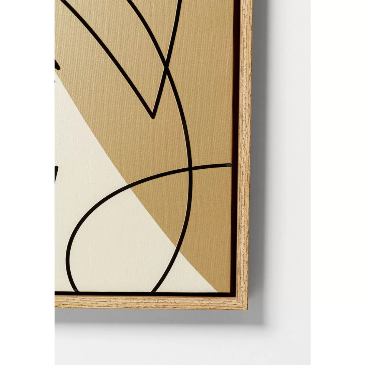 KARE Design Bilder | Gerahmtes Bild Faccia Arte Tri Colore 90X120Cm