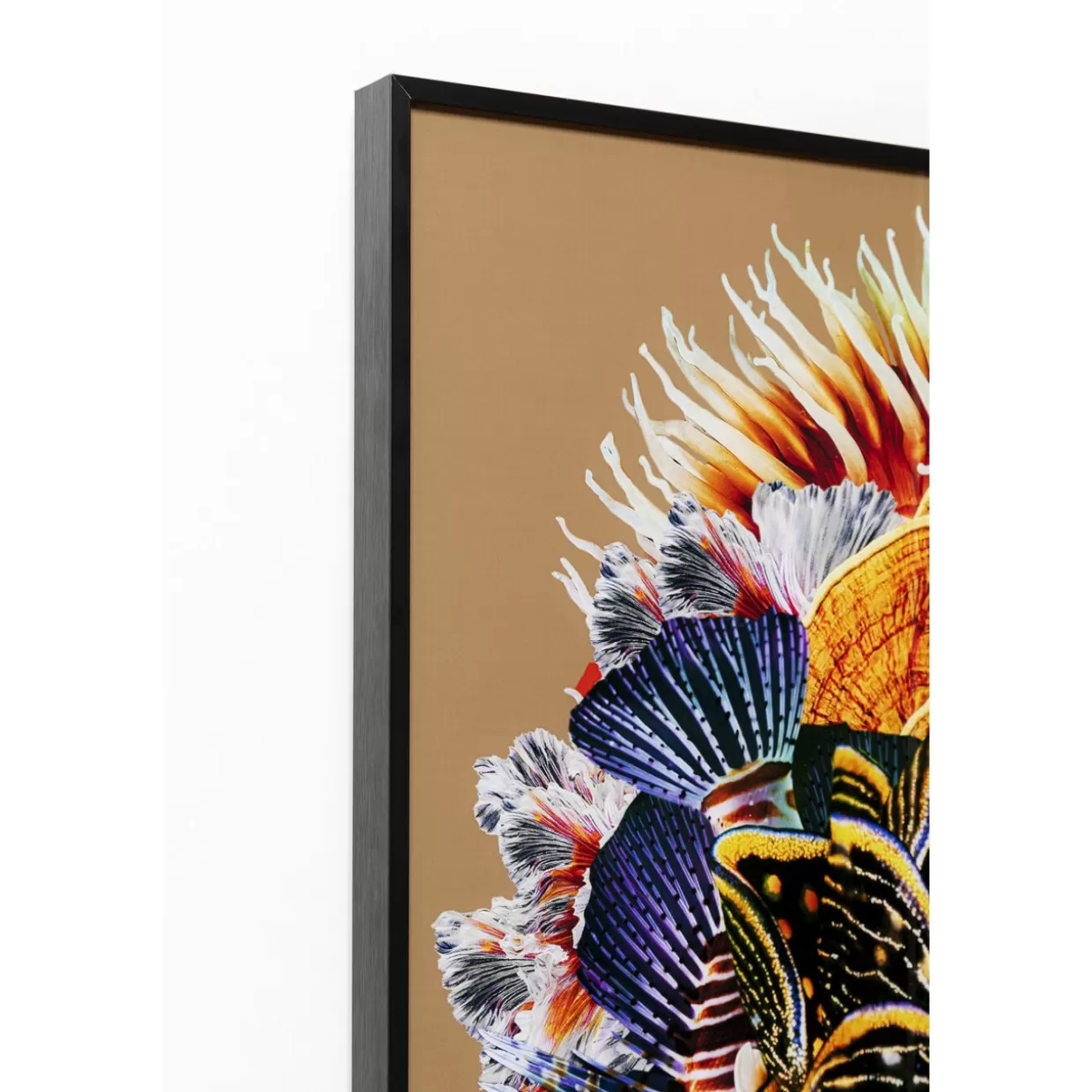 KARE Design Bilder | Gerahmtes Bild Flower Hair 120X120Cm