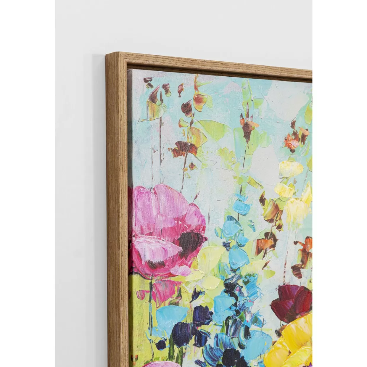 KARE Design Bilder | Gerahmtes Bild Flowery Meadow 100X100Cm
