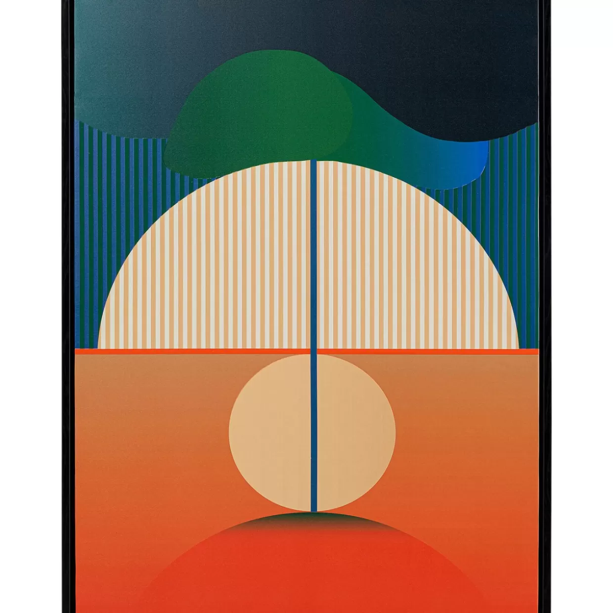 KARE Design Bilder | Gerahmtes Bild Sunrise 75X100Cm