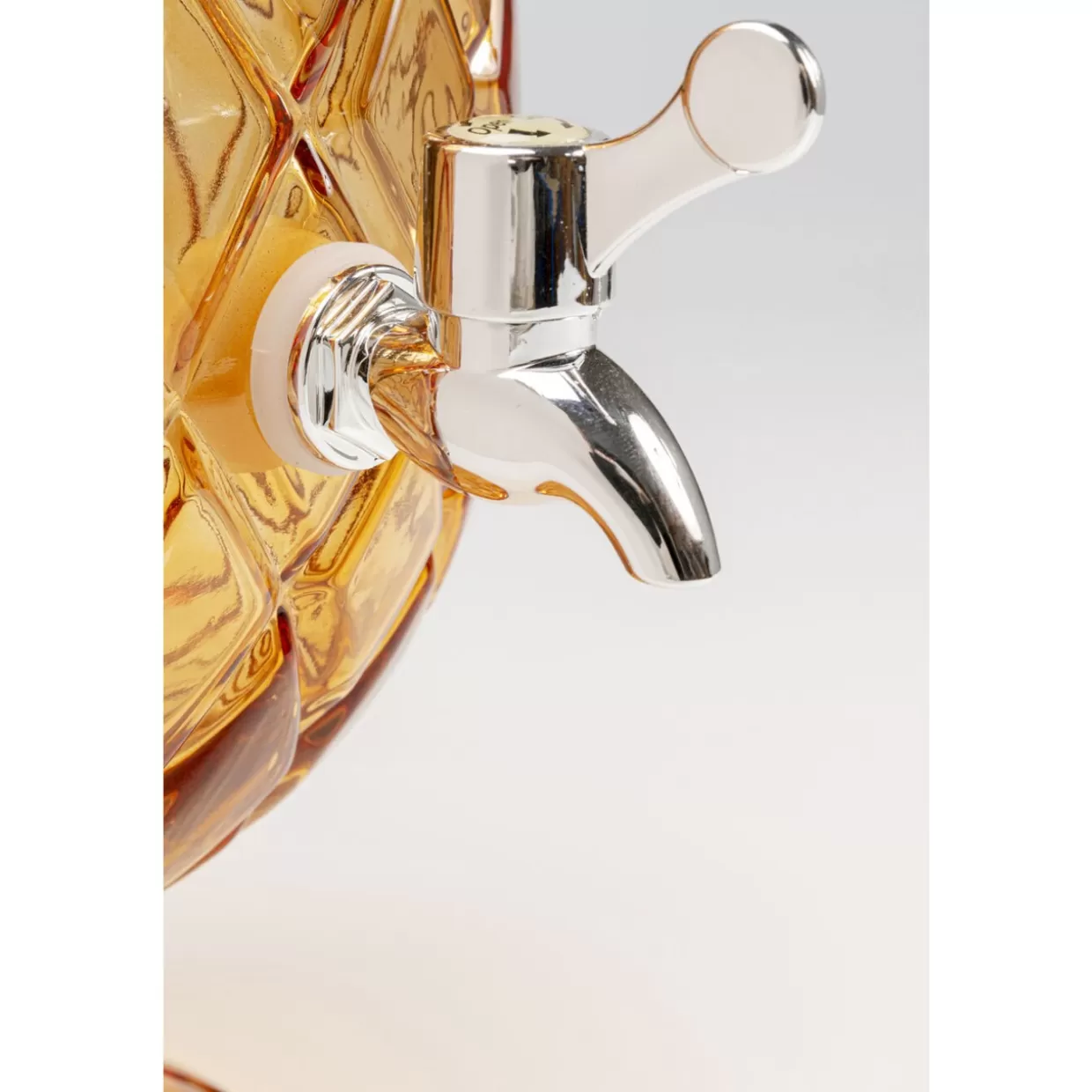 KARE Design Geschirr & Tischaccessoires | Getrankespender Pineapple Amber (2/Tlg.)