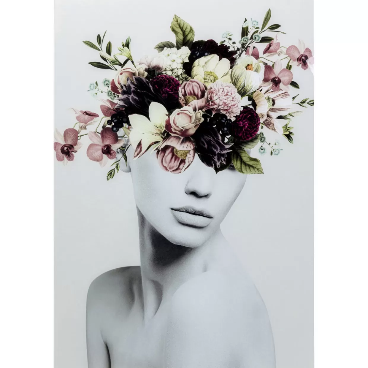 KARE Design Bilder | Glasbild Autumn Hair 80X120Cm