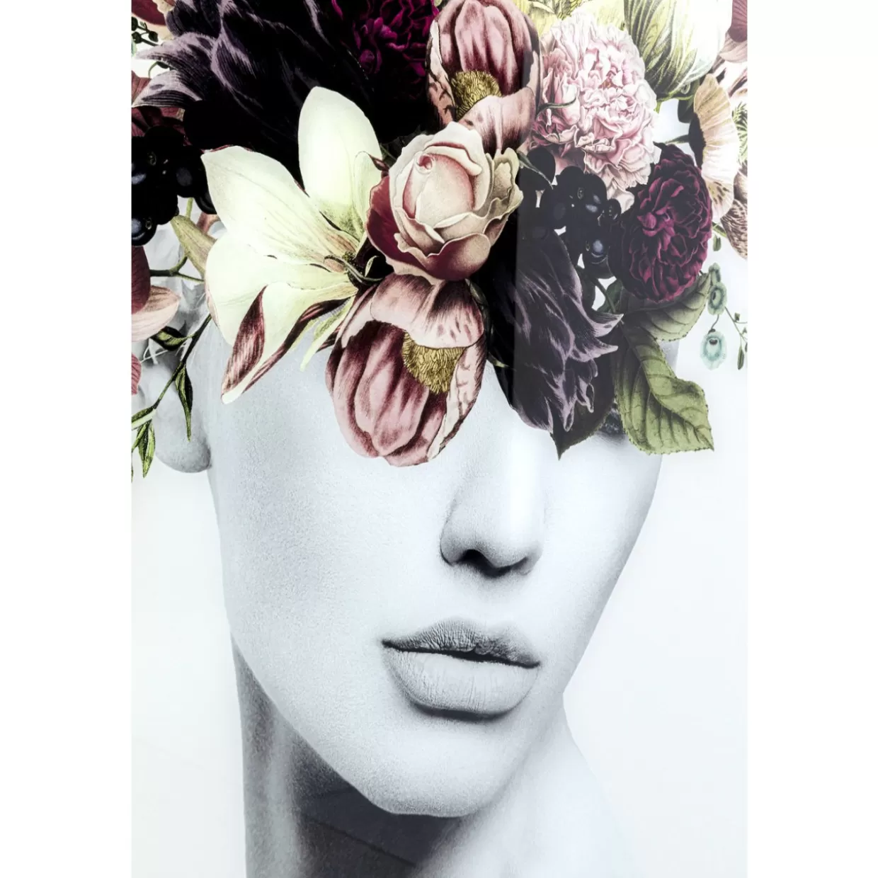 KARE Design Bilder | Glasbild Autumn Hair 80X120Cm