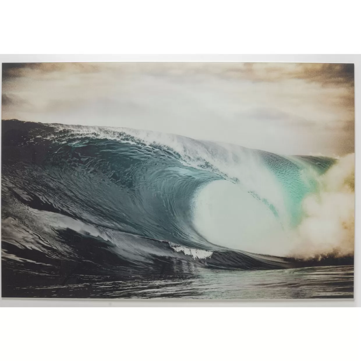 KARE Design Bilder | Glasbild Big Wave 180X120Cm
