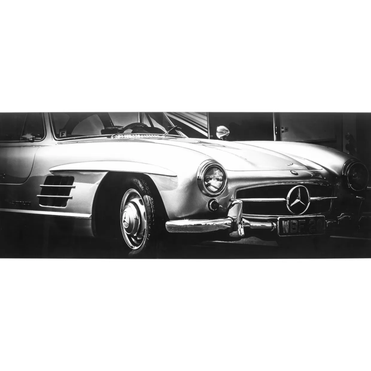 KARE Design Bilder | Glasbild Classic Car 160X60Cm