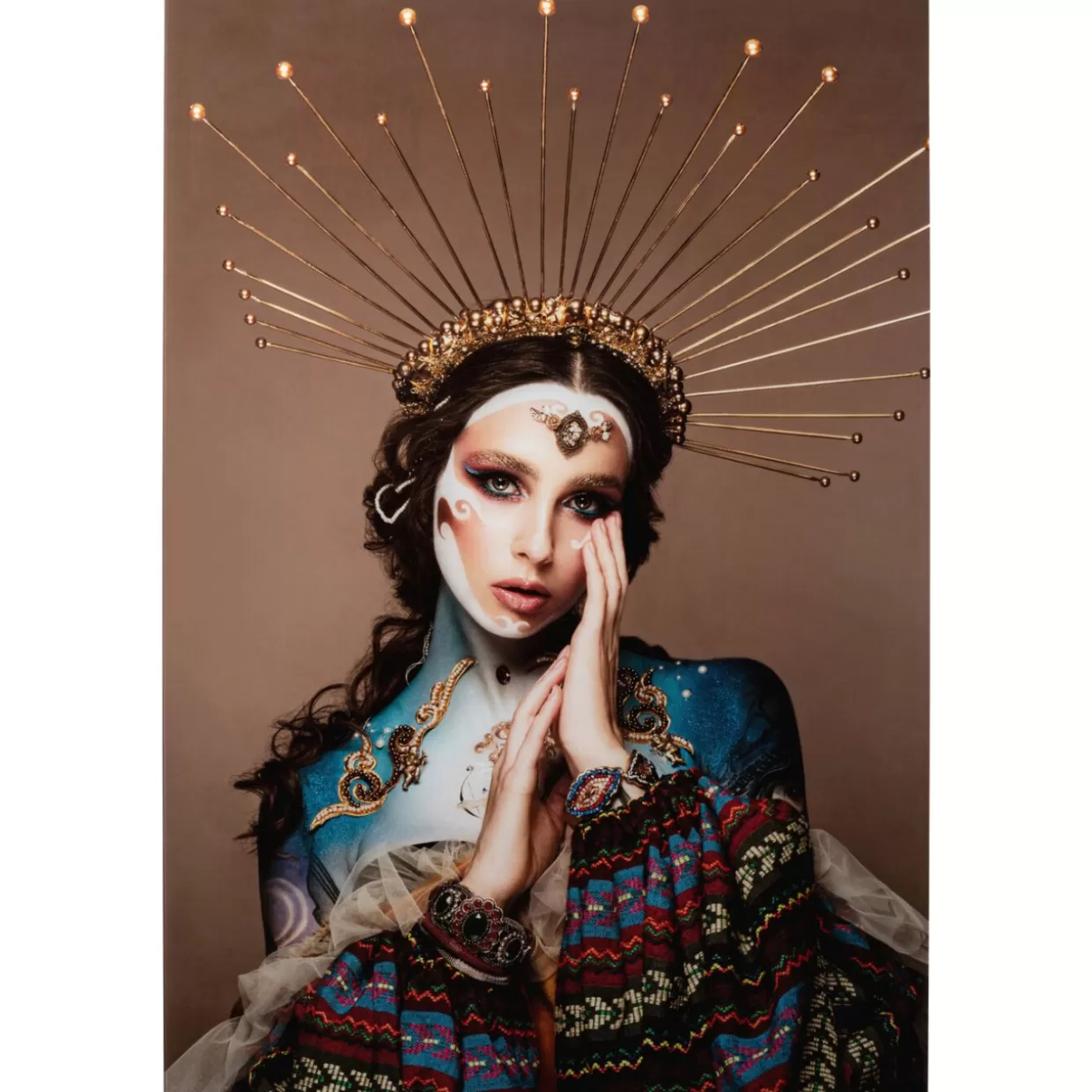 KARE Design Bilder | Glasbild Magic Goddess 100X150Cm