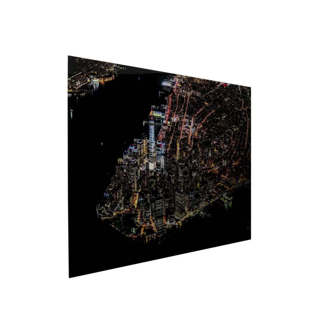 KARE Design Bilder | Glasbild Midnight City 180X120Cm