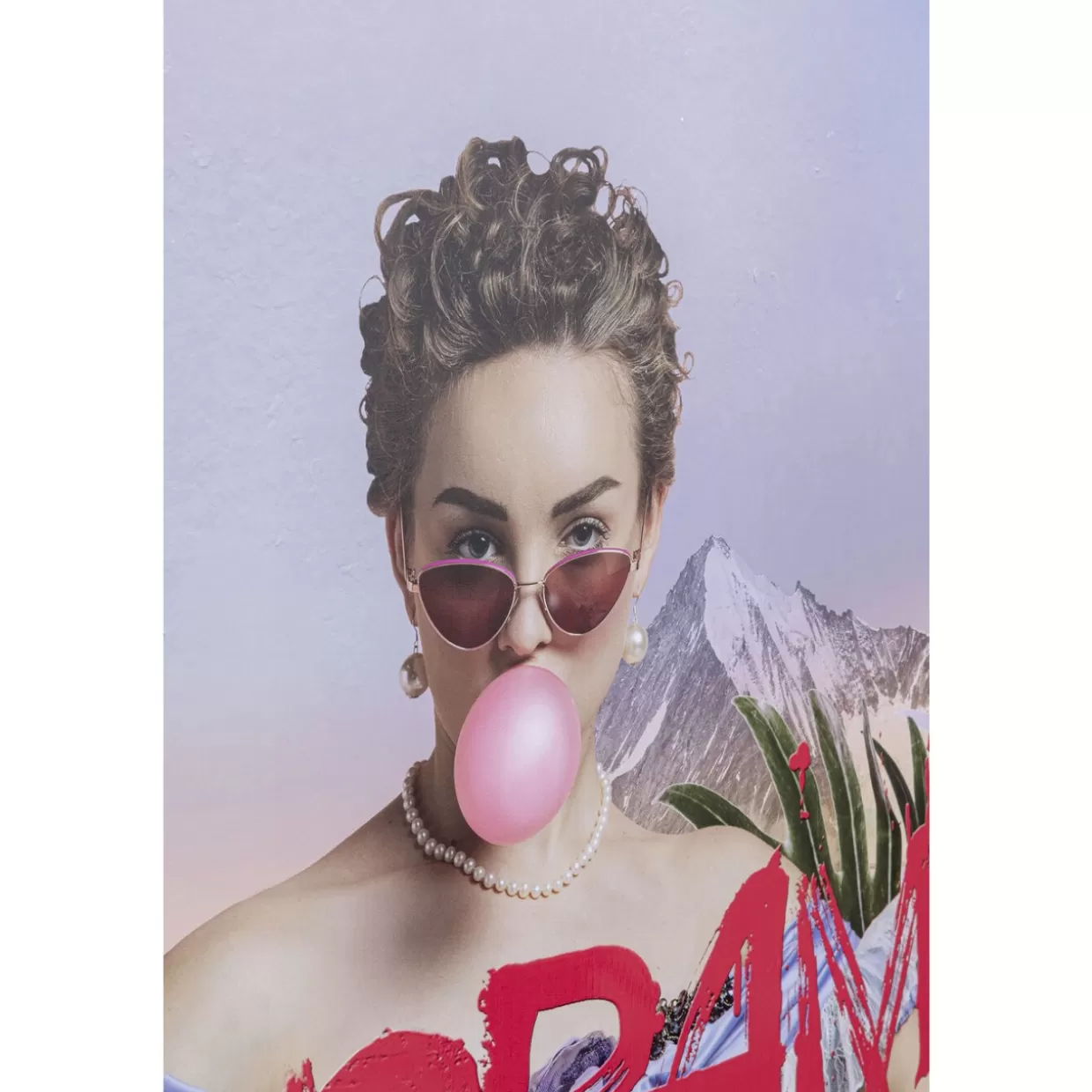 KARE Design Bilder | Glasbild No Drama 90X120Cm
