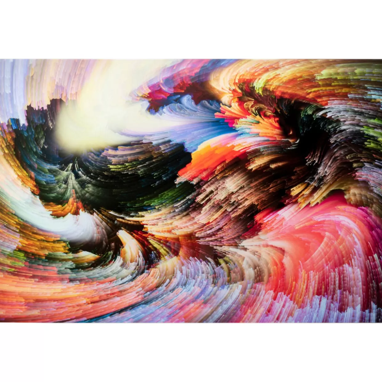 KARE Design Bilder | Glasbild Space Galaxy 150X100Cm
