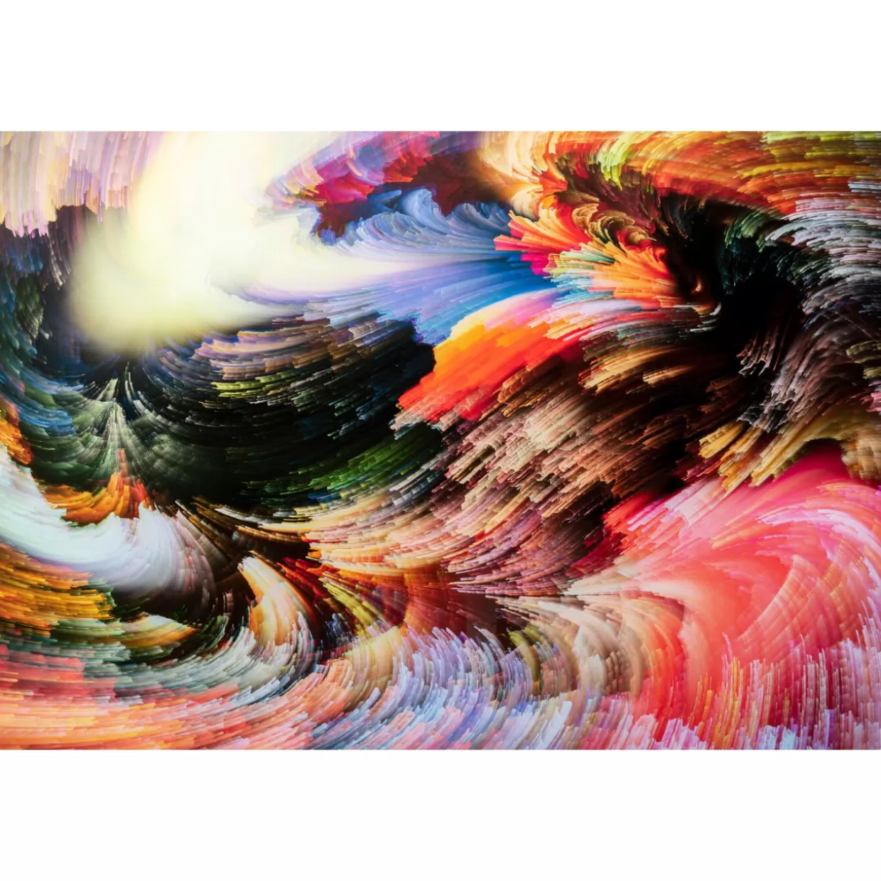 KARE Design Bilder | Glasbild Space Galaxy 150X100Cm