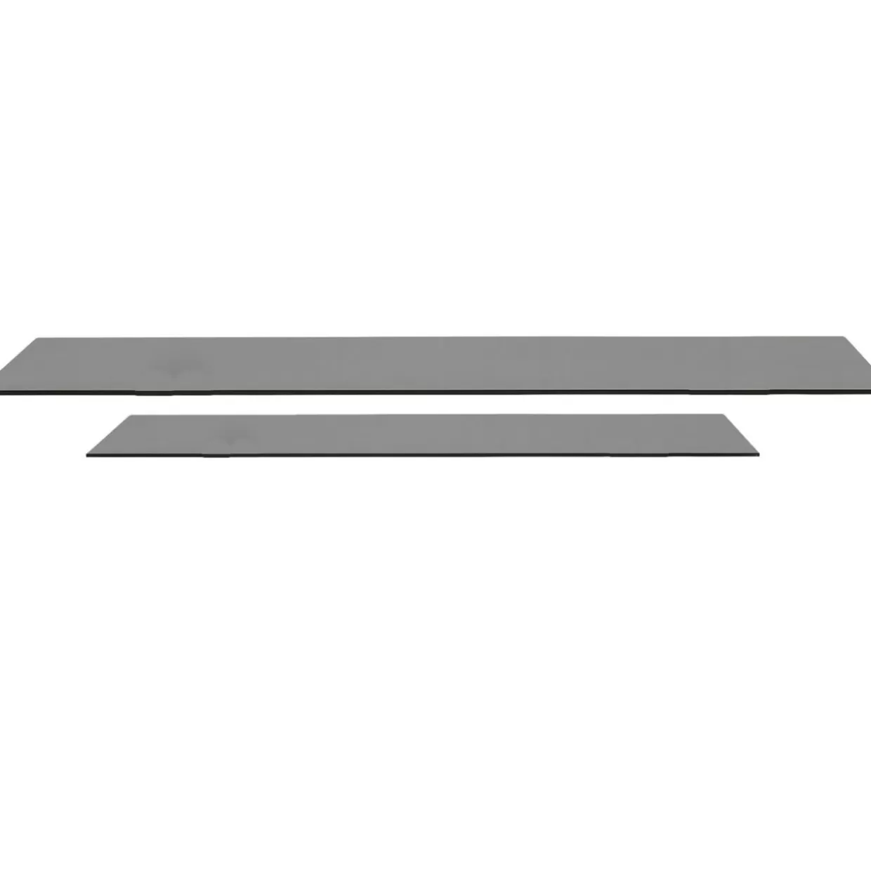 KARE Design Tische | Glasset Polar 8Mm Esg Smoke 130X65Cm