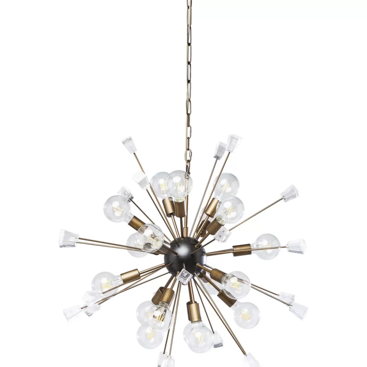 KARE Design Hängeleuchten | Hangeleuchte Crystal Bomb Brass O93Cm