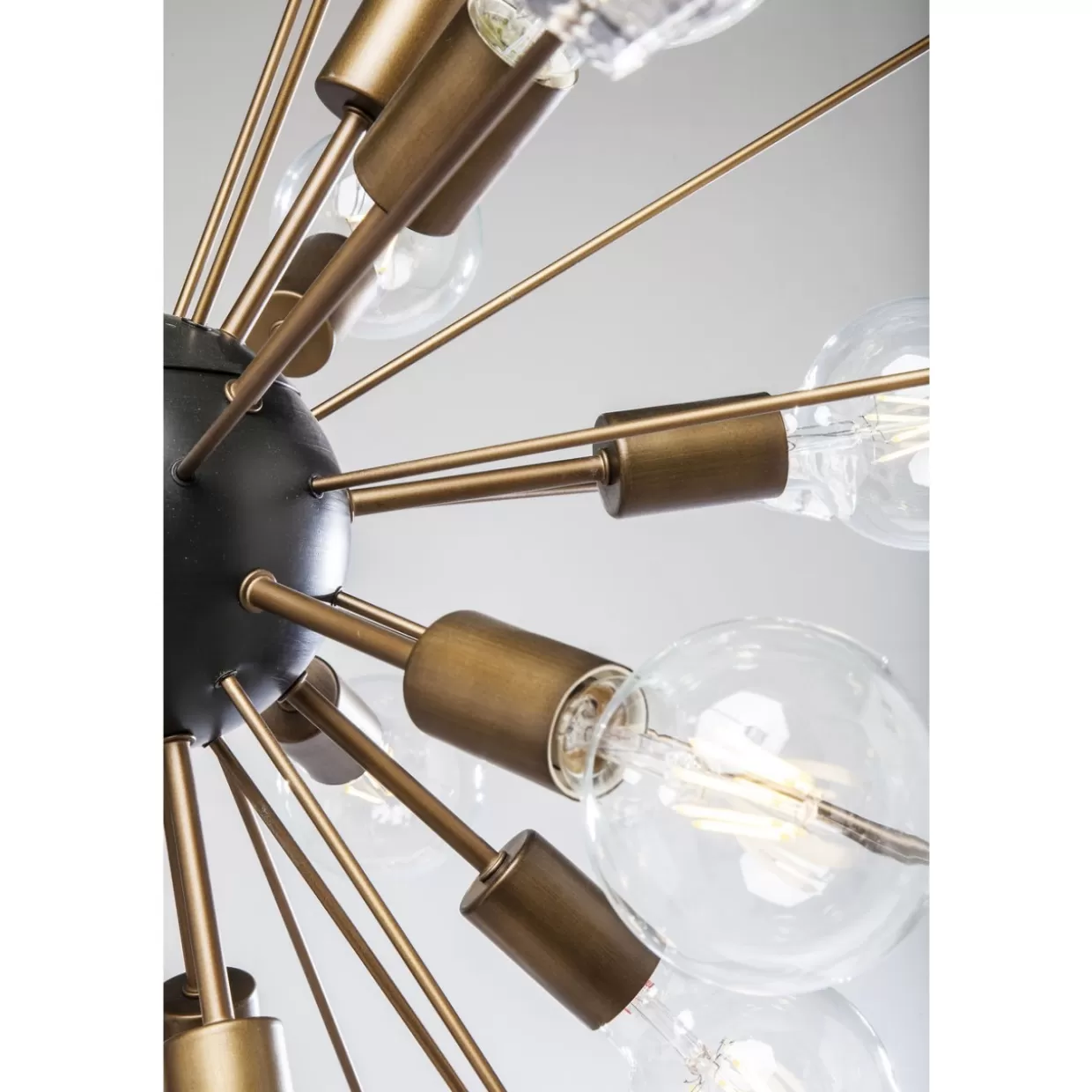 KARE Design Hängeleuchten | Hangeleuchte Crystal Bomb Brass O93Cm