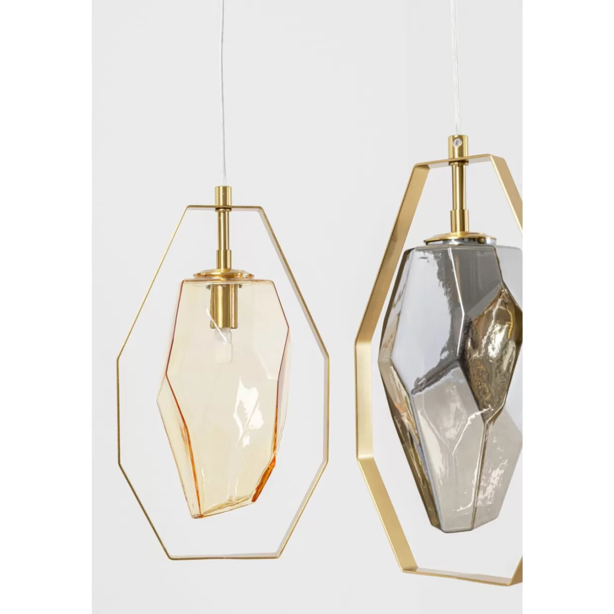 KARE Design Hängeleuchten | Hangeleuchte Diamond Fever Dining Brass 110Cm