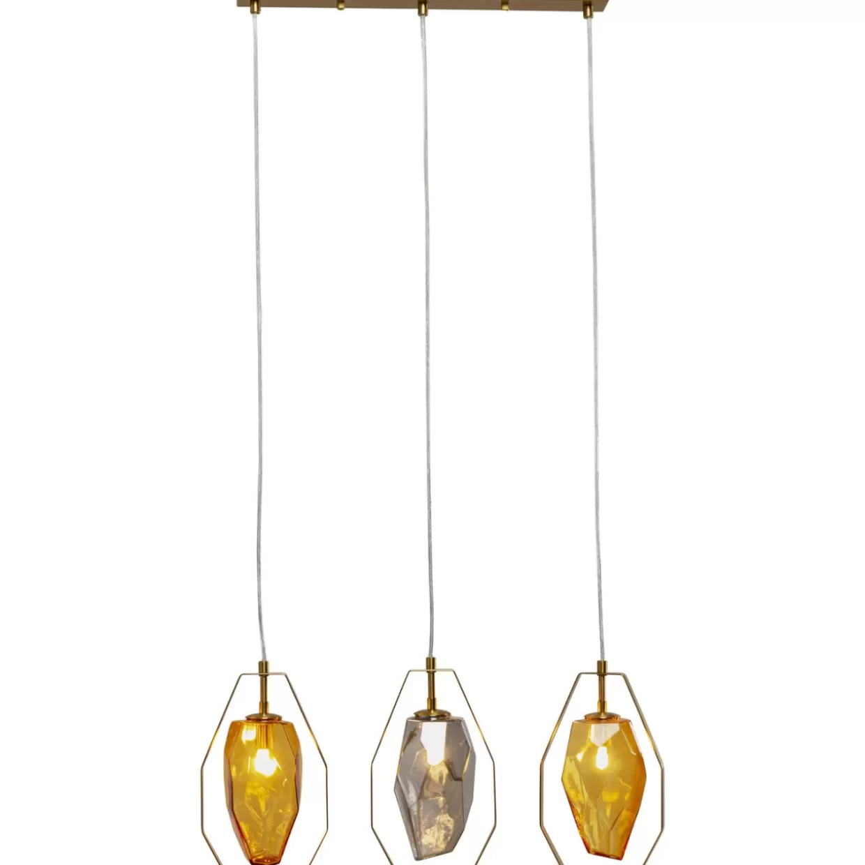 KARE Design Hängeleuchten | Hangeleuchte Diamond Fever Dining Brass 67Cm