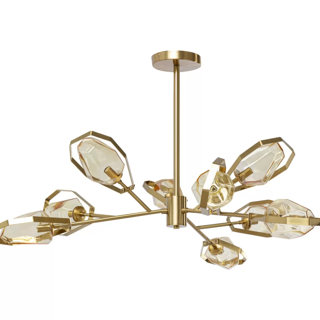 KARE Design Hängeleuchten | Hangeleuchte Diamond Fever Ufo Brass O106Cm