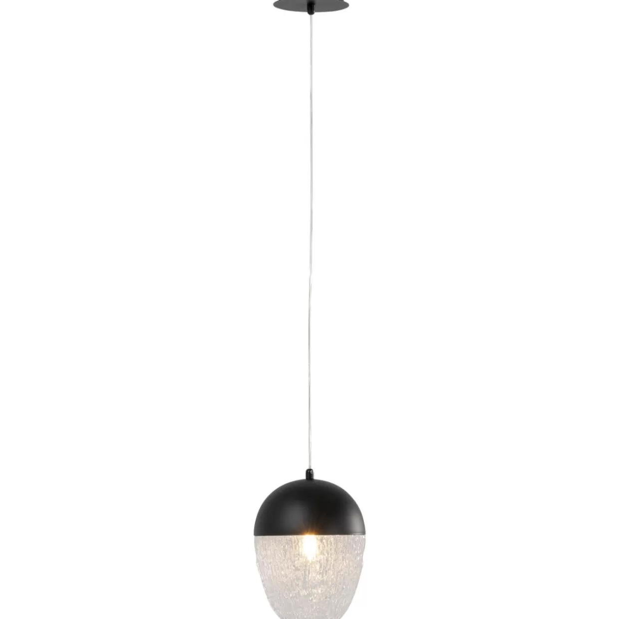 KARE Design Hängeleuchten | Hangeleuchte Frozen Schwarz Matt O20Cm