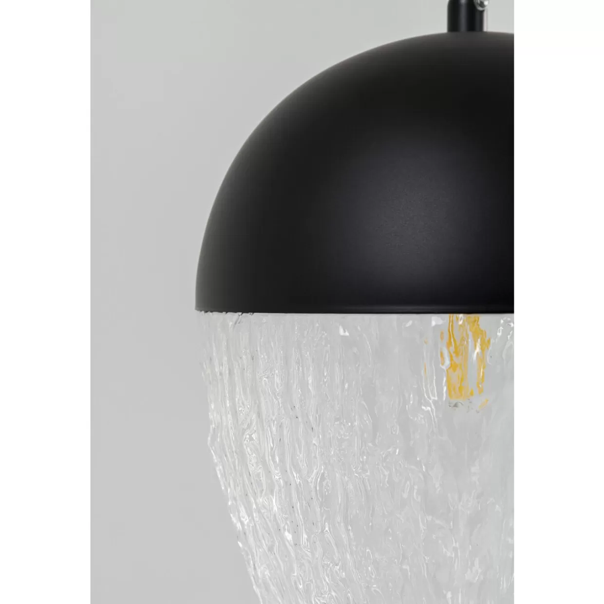 KARE Design Hängeleuchten | Hangeleuchte Frozen Schwarz Matt O20Cm