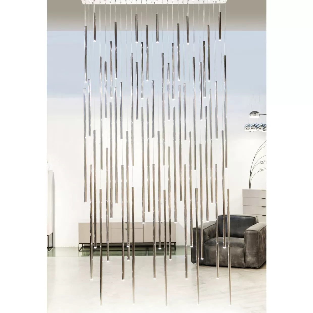 KARE Design Hängeleuchten | Hangeleuchte Living Vegas Deluxe Chrome Led