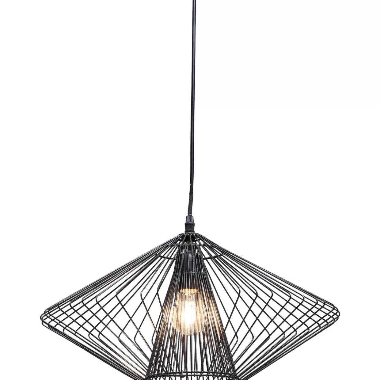 KARE Design Hängeleuchten | Hangeleuchte Modo Wire Round Schwarz