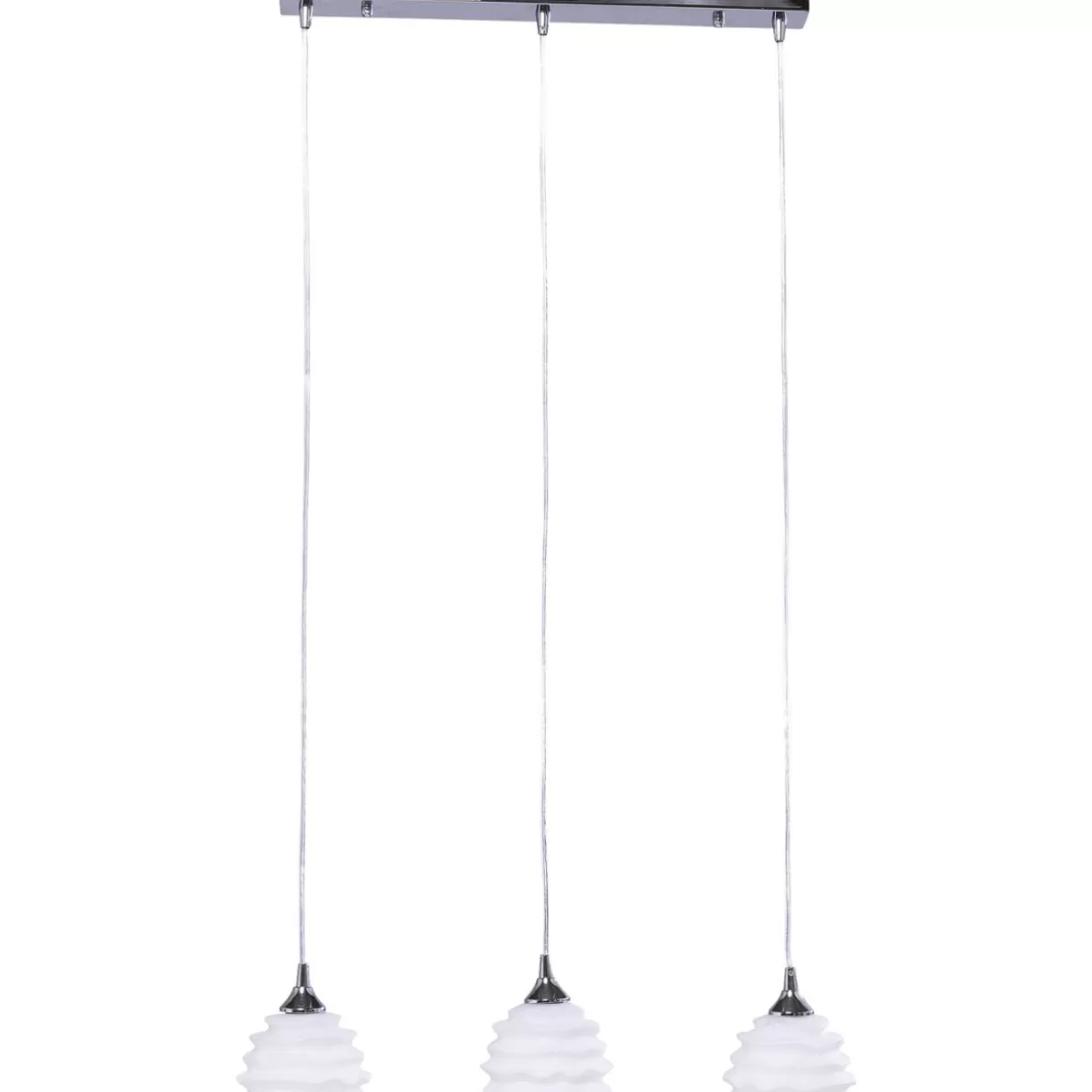 KARE Design Hängeleuchten | Hangeleuchte Ruffle Dining Weis